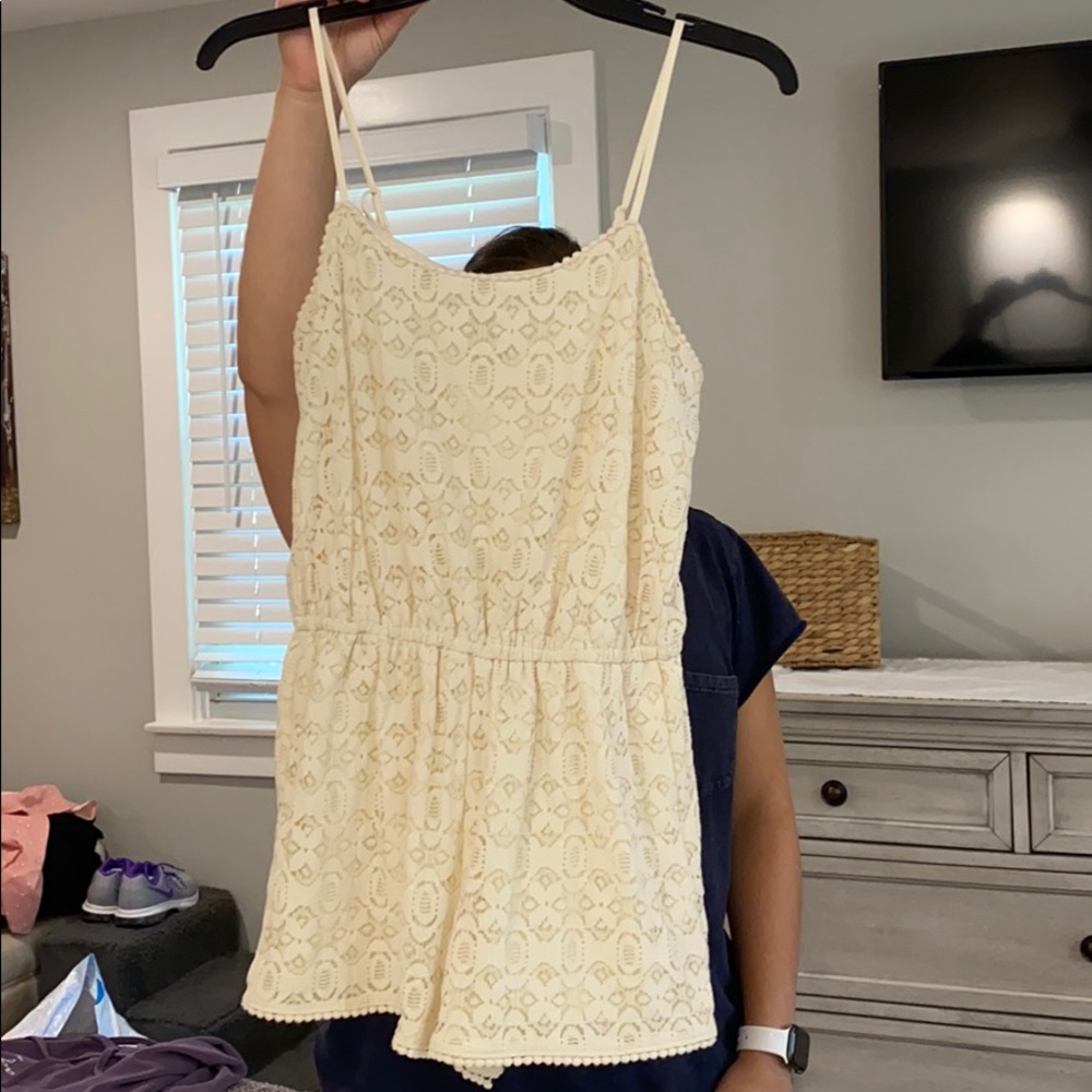 Mossimo lace romper